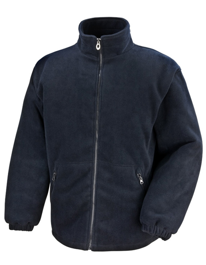 LSHOP Polarthermª Quilted Winter Fleece Black,Navy