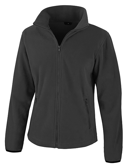 LSHOP Ladies Fashion Fit Outdoor Fleece Jacket Black,Electric Blue,Flame Red,Navy,Pure Grey,Purple,Vivid Green