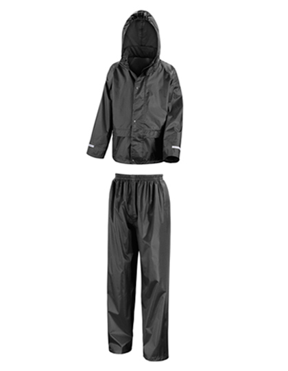 LSHOP Junior Rain Suit Black,Navy,Royal