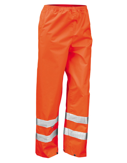 LSHOP Safety Hi-Viz Trouser Fluorescent Orange,Fluorescent Yellow
