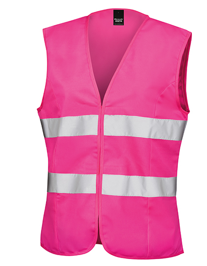 LSHOP Womens High Viz Tabard Fluorescent Pink,Fluorescent Yellow,Paramedic Green
