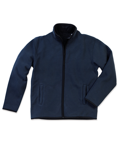 LSHOP Active Teddy Fleece Jacket Blue Midnight,Hawaii Blue,Kiwi Green