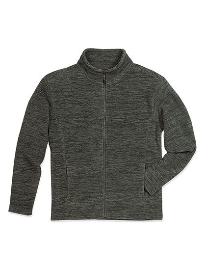 LSHOP Active Melange Fleece Jacket Anthra Melange,Olive Melange,Pumpkin Melange