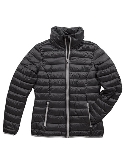 LSHOP Active Padded Jacket for women Black Opal,Bordeaux,Dark Blue,Light Grey