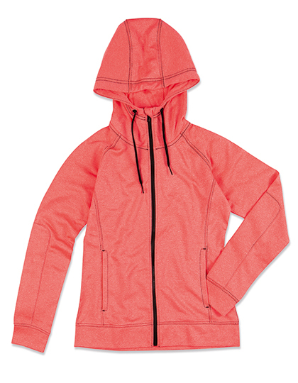 LSHOP Active Performance Jacket for women Coral (Heather),Orchid (Heather)