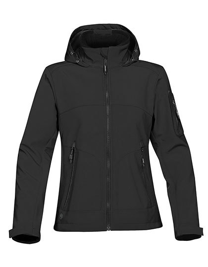 LSHOP Women`s Cruise Softshell Jacket Black,Marine Blue,Navy,True Red