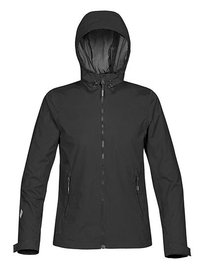 LSHOP Women`s Typhoon Rain Shell Jacket Black,Electric Blue,True Red