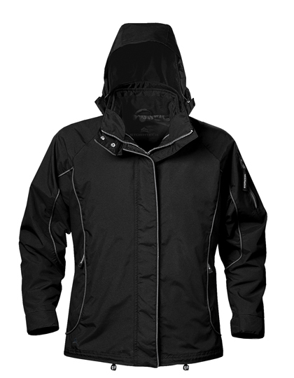 LSHOP Womens Nova System Jacket Black,Navy