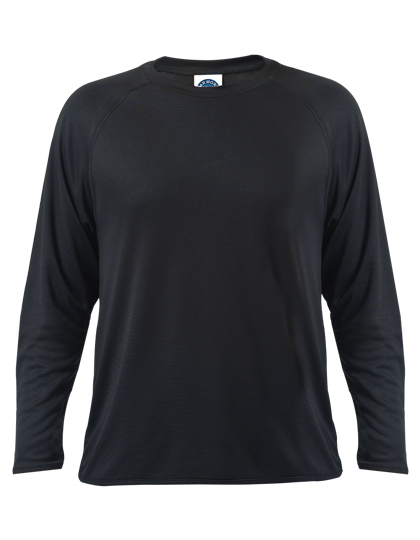 LSHOP Sport T-Shirt Longsleeve Black,White