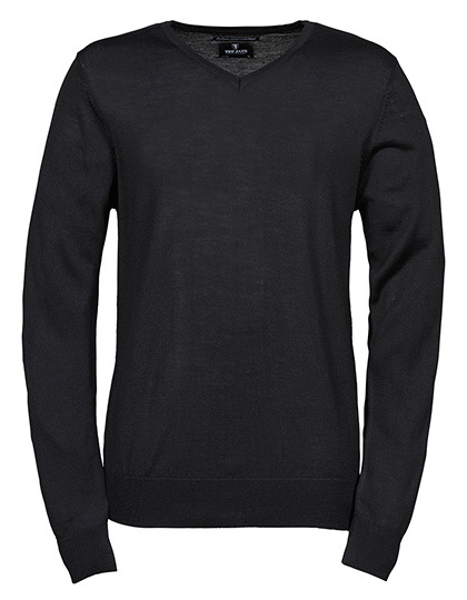 LSHOP Mens V-Neck Sweater Black,Dark Grey (Solid),Light Grey,Navy