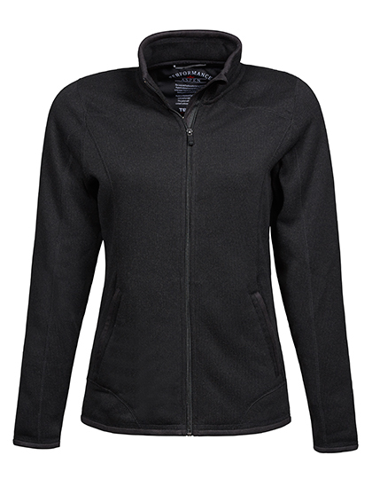 LSHOP Ladies Aspen Jacket Black,Grey Melange