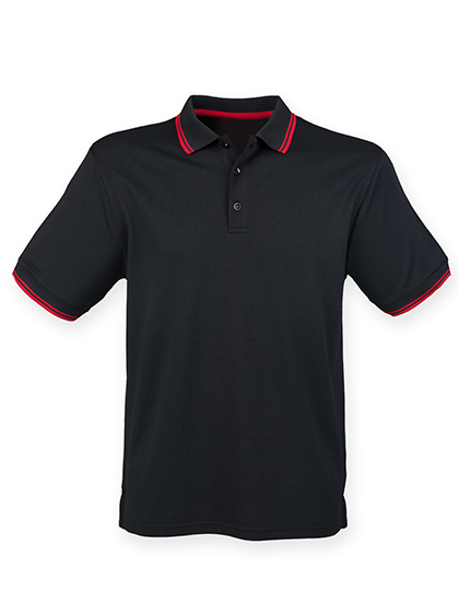 LSHOP MenÕs Coolplus¨ Short Sleeved Tipped

Polo Shirt Black,Navy,Royal