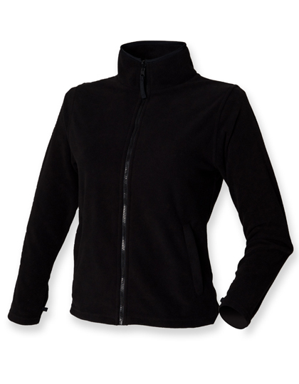 LSHOP Ladies Microfleece Jacket Black,Burgundy,Classic Red,Fuchsia,Heather Grey,Navy,Purple,Royal,Vivid Blue