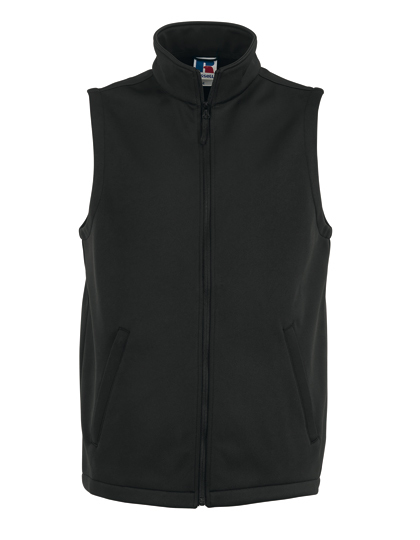 LSHOP Men«s SmartSoftshell Gilet Black,Classic Red,Convoy Grey (Solid),French Navy