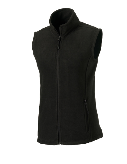 LSHOP Damen Fleece Gilet Black,Bottle Green,Bright Royal,Burgundy,Classic Red,Convoy Grey (Solid),French Navy