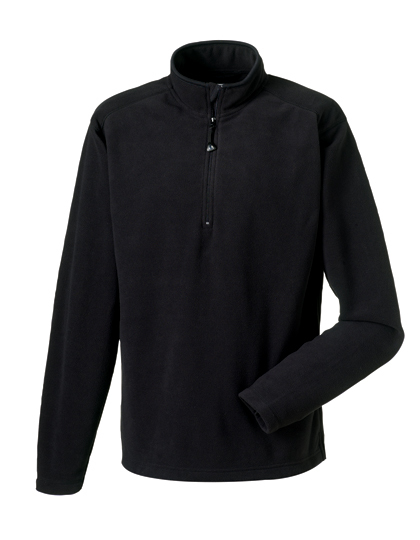 LSHOP Microfleece 1/4-Zip Black,Classic Red,French Navy