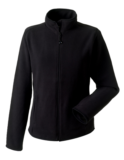 LSHOP Ladies Microfleece Full-Zip Black,Classic Red,French Navy