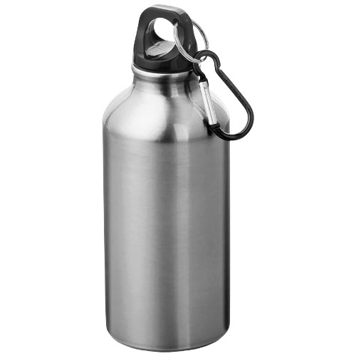 PF Oregon Trinkflasche mit Karabiner silber