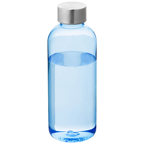 PF Spring Flasche transparent blau,silber