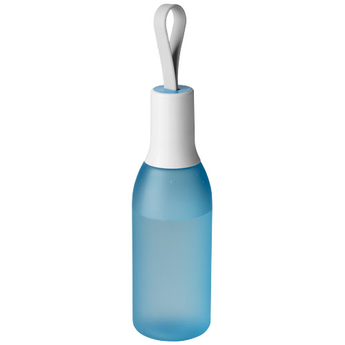 PF Flow Flasche blau mattiert,weiss