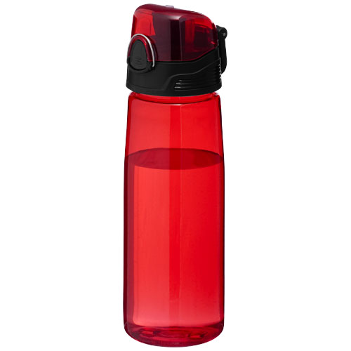 PF Capri Sportflasche transparent rot