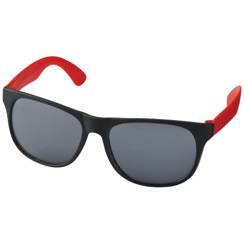 PF Retro Sonnenbrille schwarz,rot