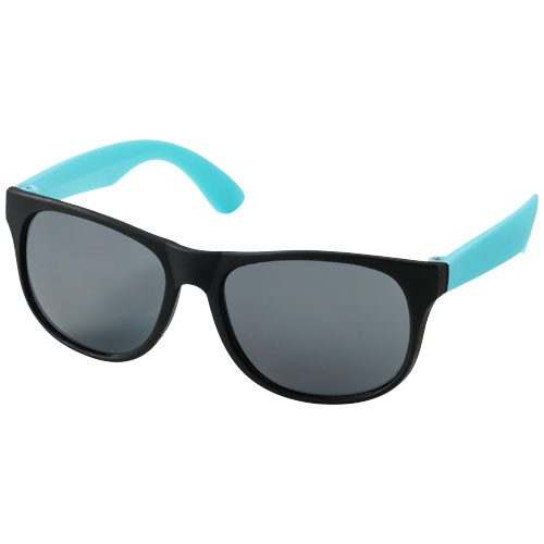PF Retro Sonnenbrille schwarz,aqua