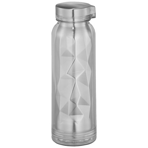 PF Vertex geometrische Isolierflasche transparent klar