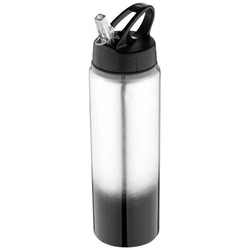 PF Gradient Trinkflasche schwarz,silber