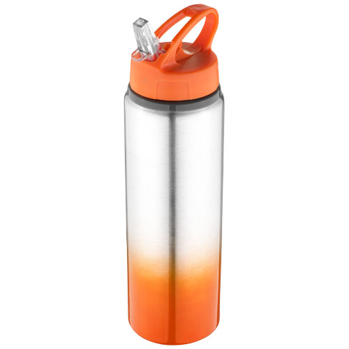 PF Gradient Trinkflasche orange,silber