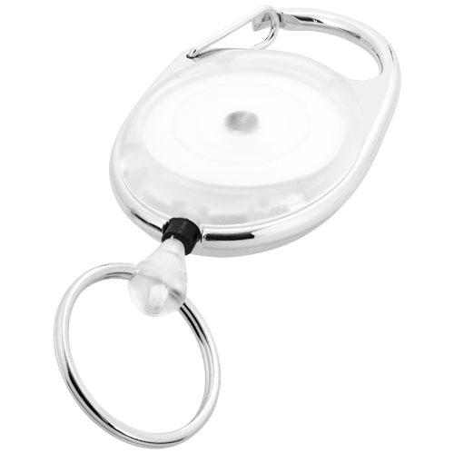 PF Gerlos Schlüsselanhänger mit Rollerclip transparent