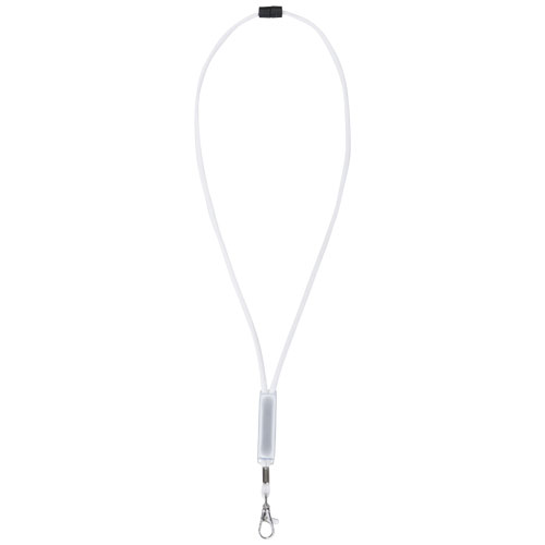 PF Landa Lanyard mit verstellbarem Einsatz weiss