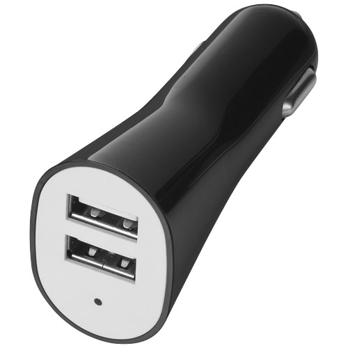 PF Pole Doppel-USB-Autoadapter schwarz