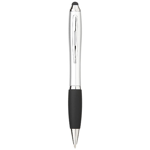 PF Nash Stylus-Kugelschreiber silber,schwarz