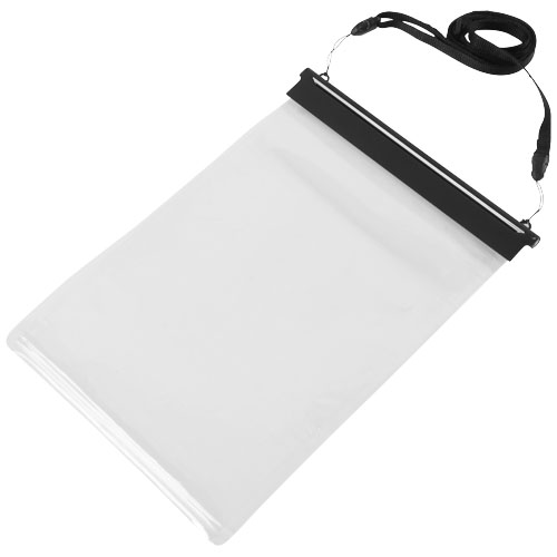 PF Splash wasserfeste Tablet-Touchscreen-Hülle schwarz,transparent