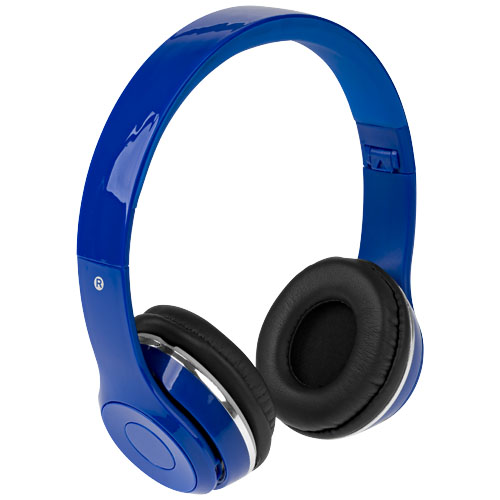 PF Cadence faltbare Bluetooth® Kopfhörer mit Hülle royalblau