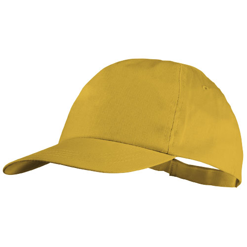 PF Basic Baumwoll Kappe aus 5 Segmenten gelb