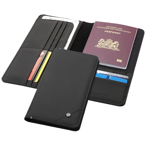 PF Odyssey RFID-Reisebrieftasche schwarz