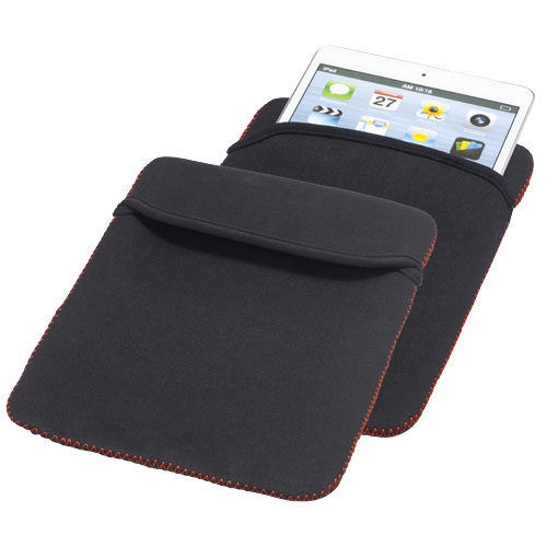 PF Zigzag Mini-Tablet-Hülle, wendbar schwarz,rot