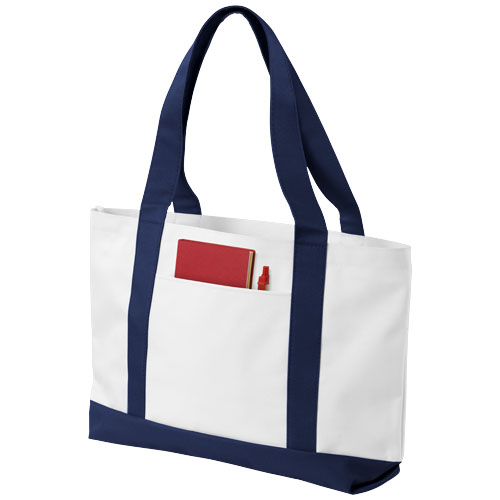 PF Madison Tasche weiss,navy