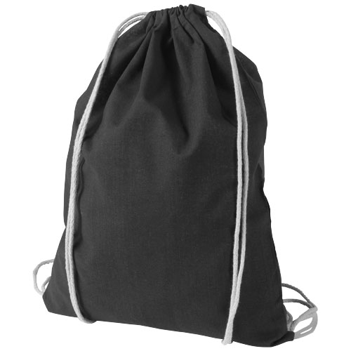 PF Oregon Premium-Baumwollrucksack schwarz