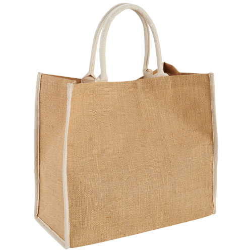 PF The Large Jute Tasche natur,weiss