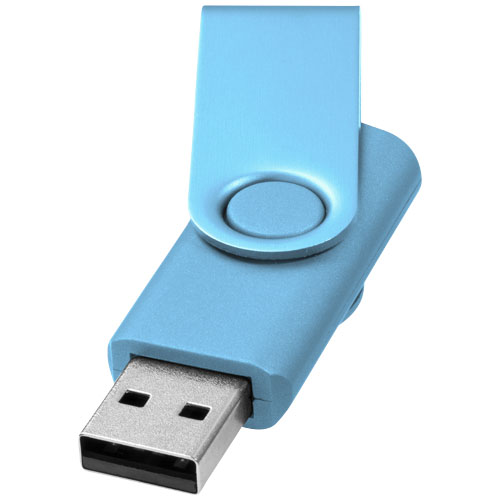 PF Rotate Metallic 2 GB USB-Stick blau