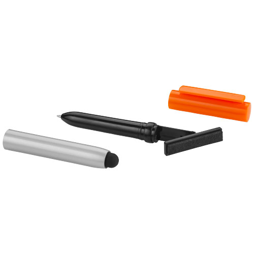 PF Robo Stylus-Kugelschreiber mit Bildschirmreiniger orange