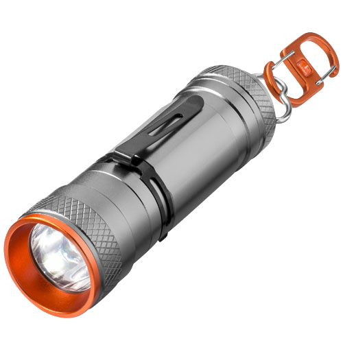 PF Weyburn 3-W-Taschenlampe grau,schwarz ,orange