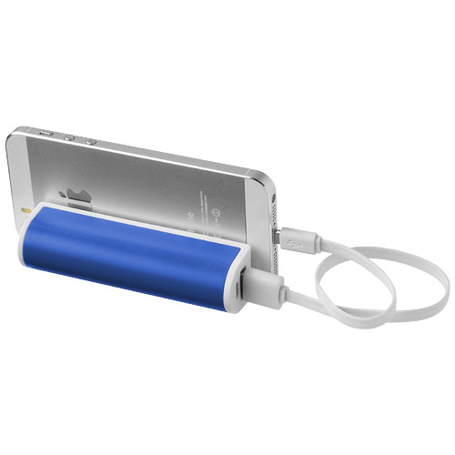 PF Stuck on You Powerbank 2200 mAh mit Saugnapf royalblau