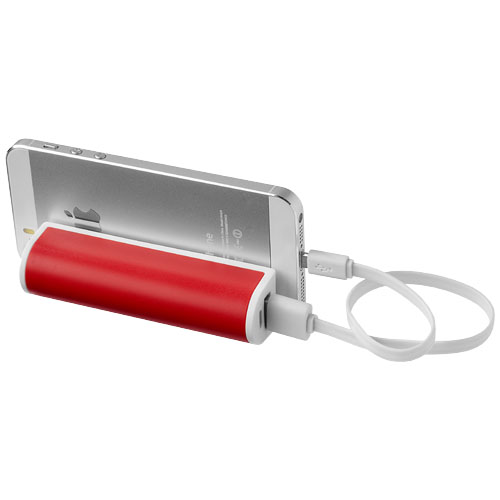 PF Stuck on You Powerbank 2200 mAh mit Saugnapf rot