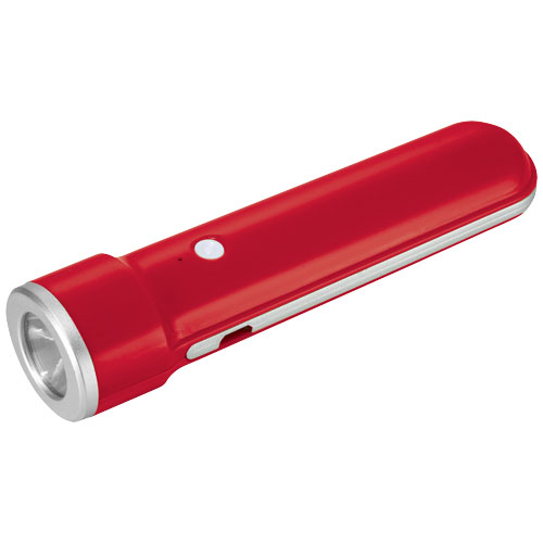 PF Ray Powerbank 2200 mAh mit Taschenlampe rot