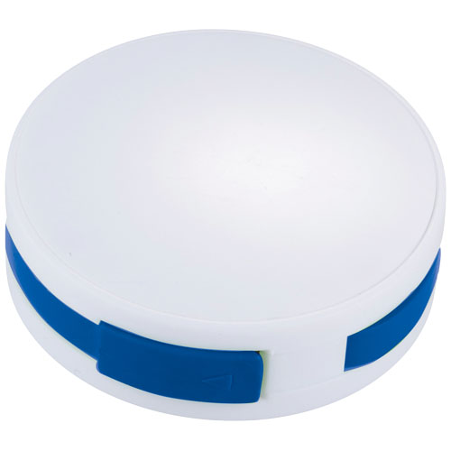 PF Round USB Hub weiss,royalblau