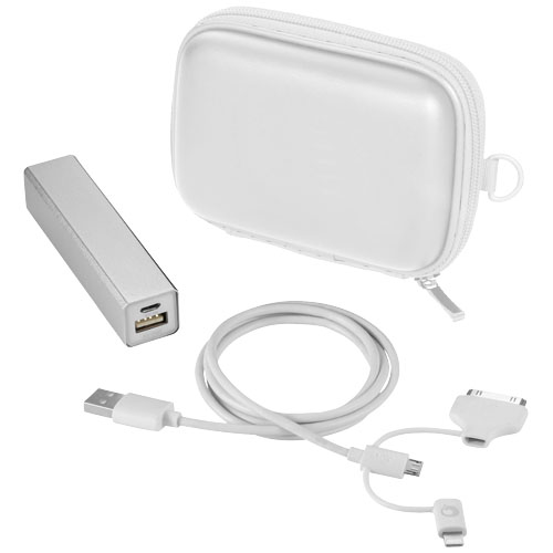 PF Volt Stromkit mit MFI 3-in-1-Kabel weiss